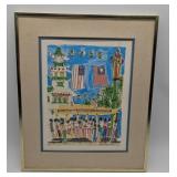 Susan Pear Meisel San Francisco Lithograph