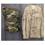 Camo Pants and Shirt