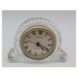 Shannon Crystal Desk Clock