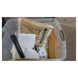 Tote of Sewing & Crafting Supplies