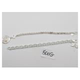 2 Silver Bracelets Marked 925