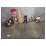 Tabletop Christmas Decor, Wine Carrier