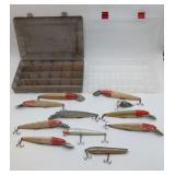 2 Tackle Boxes and Vintage Tacklet