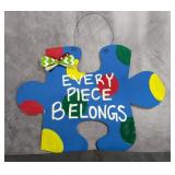 Every Piece Belongs Wall Decor