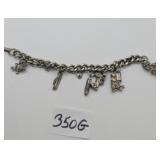 Modes of Transportation Charm Bracelet