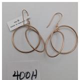 Gold over Sterling Earrings