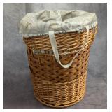 Basket Clothes Hamper & Liner