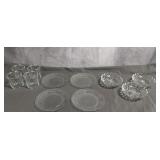 Glass Bowls, Plates & Low Ball Glasses