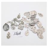 Large Group of Saint Charms