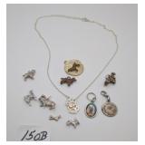 Dog Paw Necklace & Charms