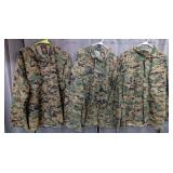 Three Camoflauge Shirts