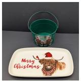 Christmas Tray & Bucket Tray is Robert Stanley