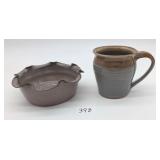 North Carolina Pottery Bowl & Mug