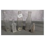 5 Vintage Bottles