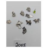 Sterling Animal Charms 25 Grams