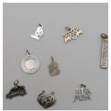 Sterling Mom Charms 13 grams
