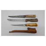 Knife Lot Inc J Martin Finland Fish Knife