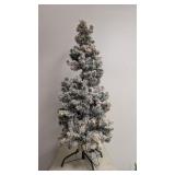 Flocked Artificial Christmas Tree