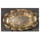 Tiffany & Co Sterling Monogrammed Tray