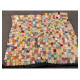 6 Yo Yo Quilt Style Place Mats
