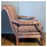 C R Laine French Style Upholstered Arm Chair