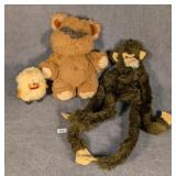 Vintage Monkey & Ewok Toys