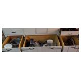 Cookware Cabinet Contents