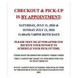 Pickup and Check Out