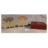 Virginia Metalcrafters Jefferson Bookends w/ a box