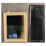 Two Framed Mirrors