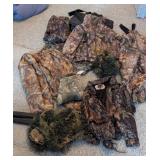 Tote of Camouflage Hunting Wear