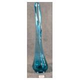 Blue Glass Swing Vase See All Photos