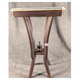 Late Victorian Marble Top Side Table