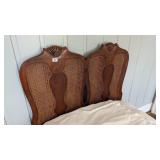 French Style Twin Bed Frame & Linens