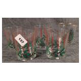 5 Christmas Lowball Tumblers