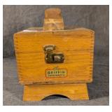 Griffin Shinemaster Shoe Shine Box w/ Contents