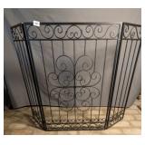 Wrought Iron Fireplace Screen