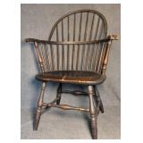 Turned Leg Windsor Arm Chair