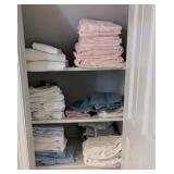 Closet Contents Bed Linens & Towels