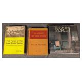 3 Books on North Carolina Subjects