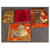 Four Vintage Christmas Books