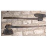 2 Antique Broad Axes
