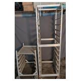 2 Aluminum Sheet Pan Racks