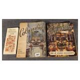 2 Vintage Columbia Restaurant Menus & NY Guide