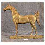 King's Genius Brass Horse Door Stop c 1938