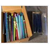 Large Group of Unused Taper Candles