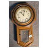 Antique Wall Clock - Needs Repairs
