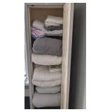 Closet of Bed Linens & Blankets