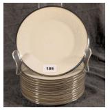 Lenox Moonspun 13 Salad Plates