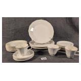 Partial Set of Homer Laughlin Dishes Some w/ Chips